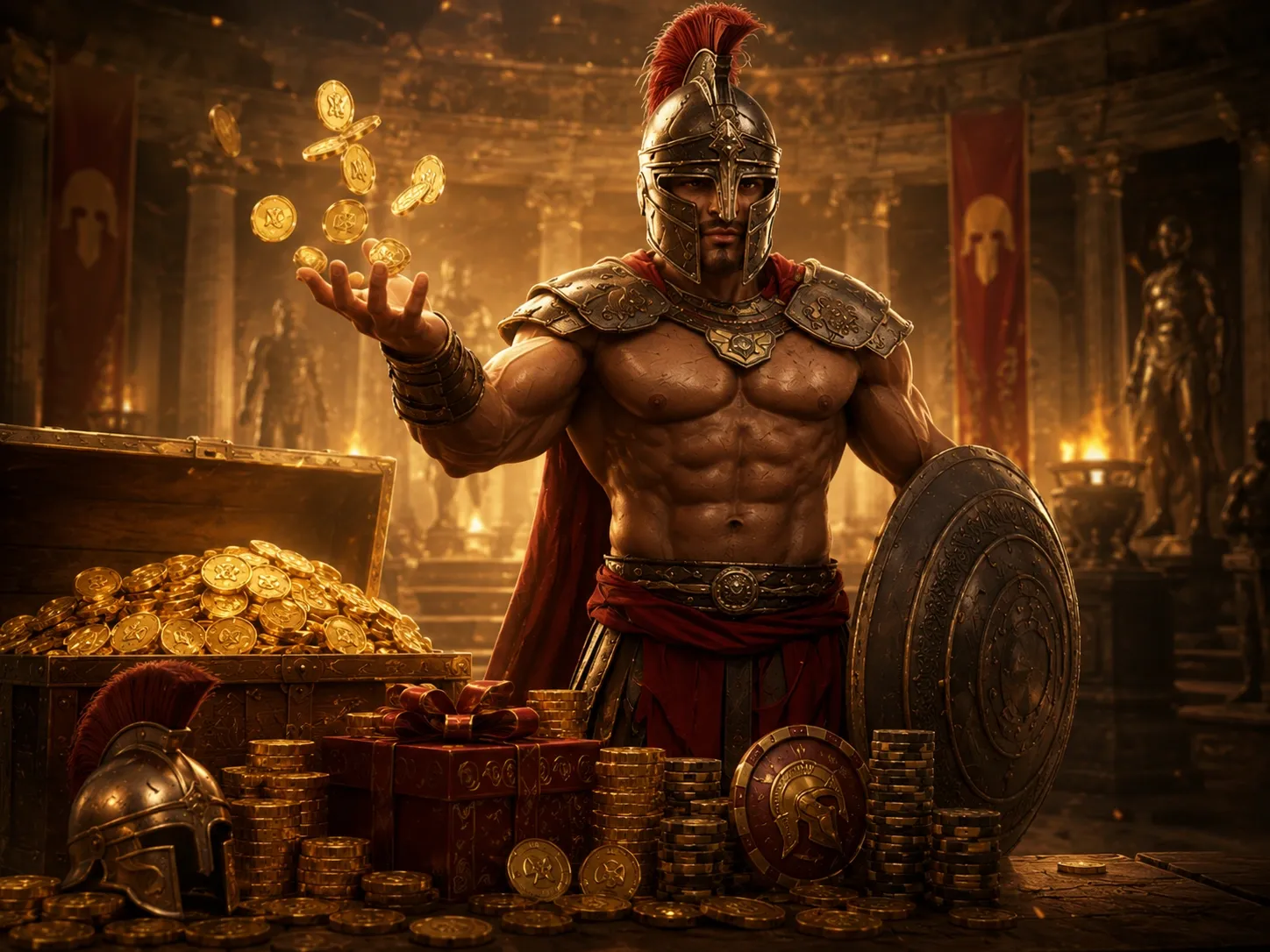 Ancient Bonus Treasure Warrior Glory